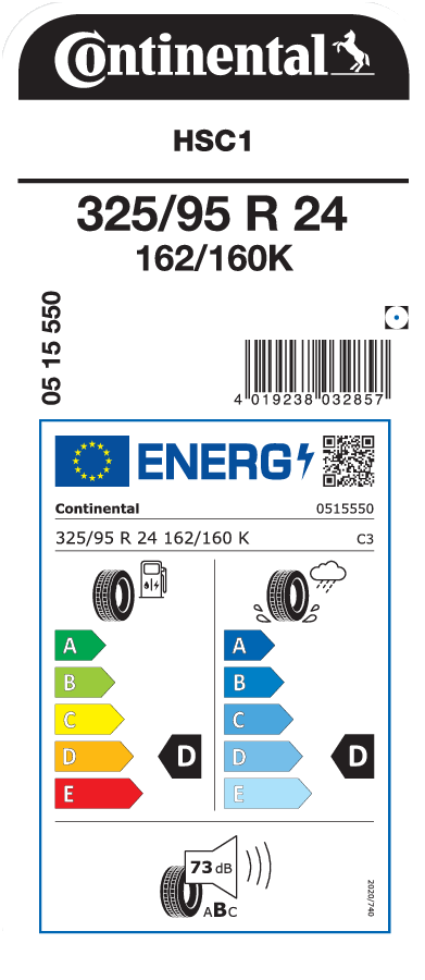 325/95R24 CONTINENTAL HSC1