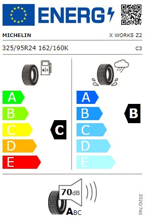 Michelin X Works XZ 325/95 R24 TL