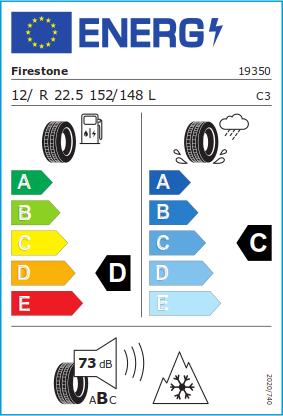 Firestone FD600 12R22.5