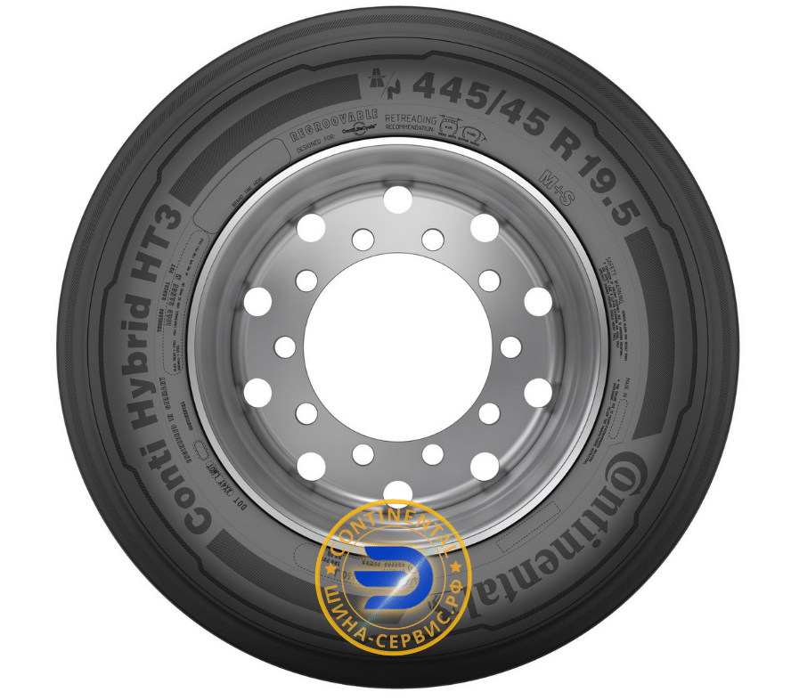 445/45R19.5 CONTINENTAL CONTI HYBRID HT3