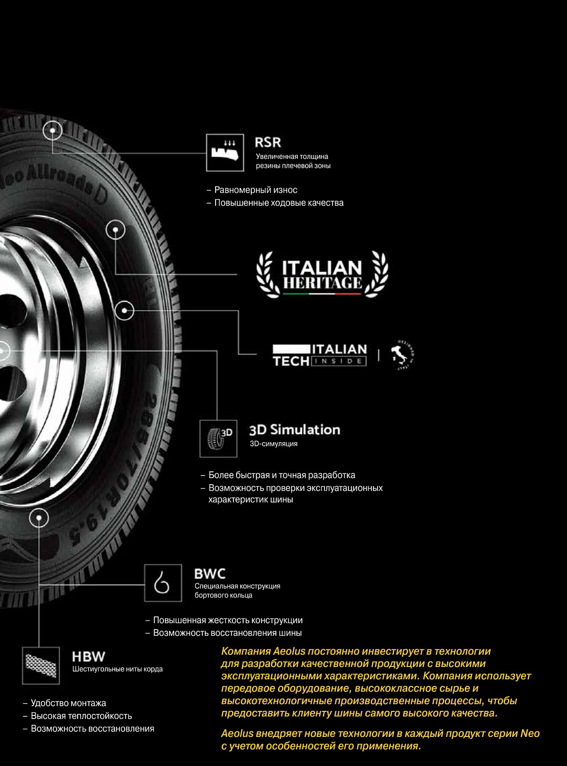 Aeolus NeoAllroadsD+ 315/70R22.5-18TL